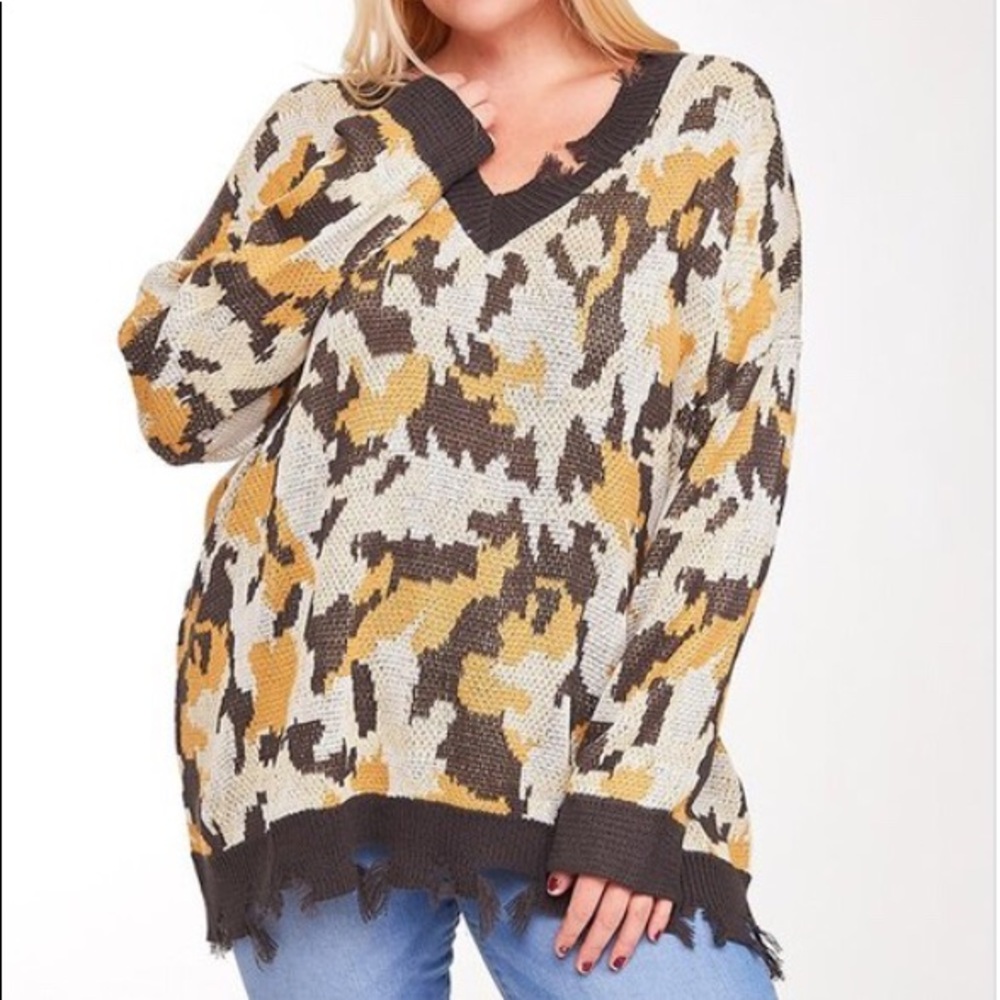 Plus size sweater